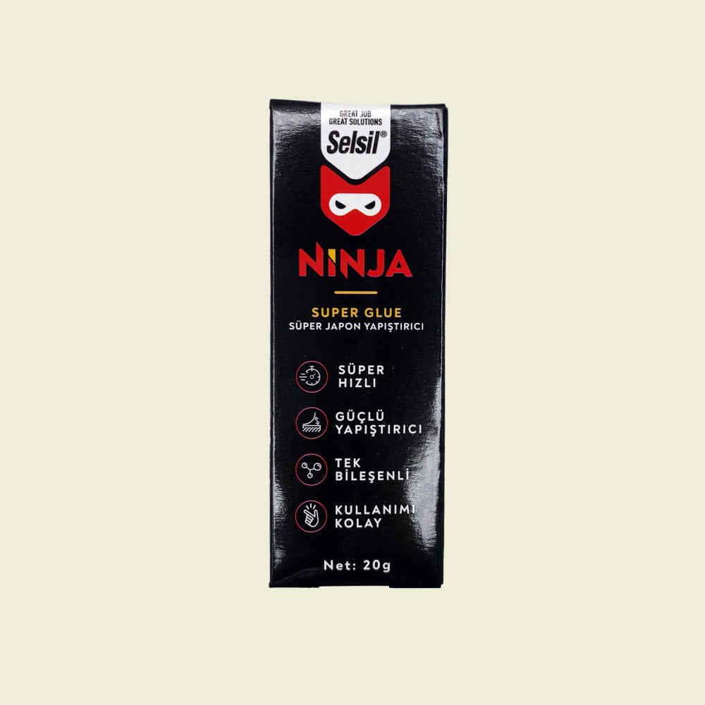 Selsil Ninja Super Glue 20g – Professional Bonding Solution Selsil Ninja Super Glue 20g – Professional Bonding Solution